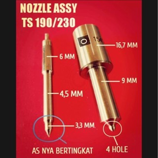 TS230 nozzle Assy yanmar DIESEL engine