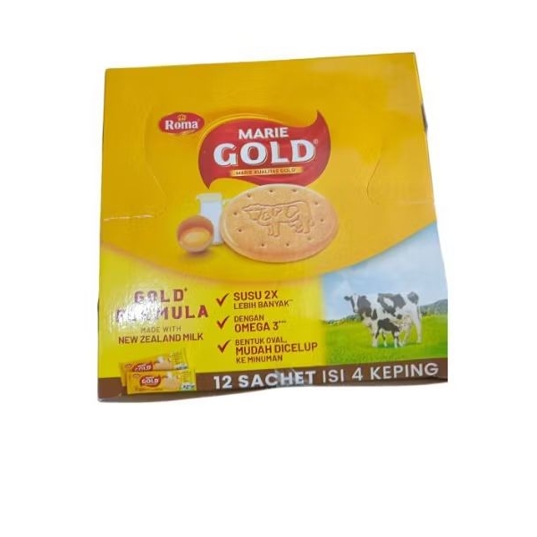 

Roma marie gold wade with new zealand milk 12 sachet isi 4 keping