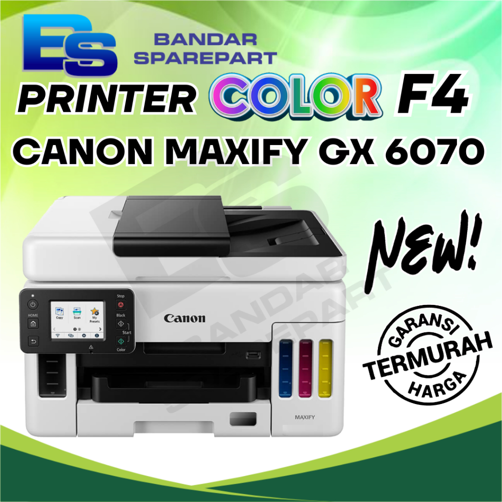 Canon MAXIFY GX6070 Printer Multifungsi Inkjet