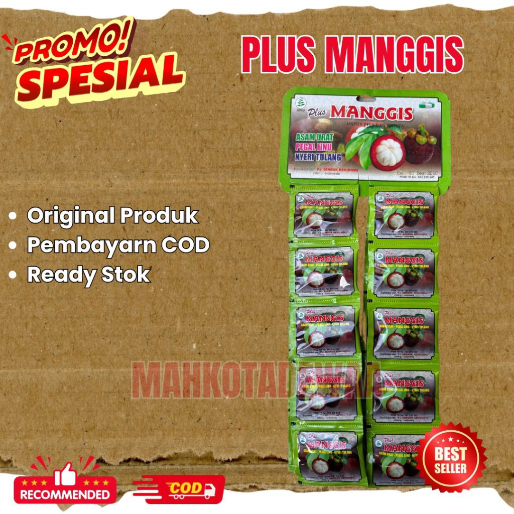 

Kapsul Plus Manggis Original 100% Asli