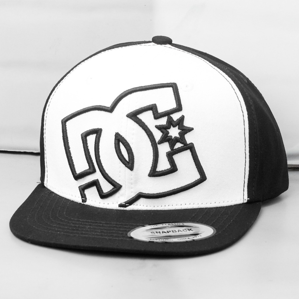 Topi DC Shoes Snapback Pria Import Mirror Original