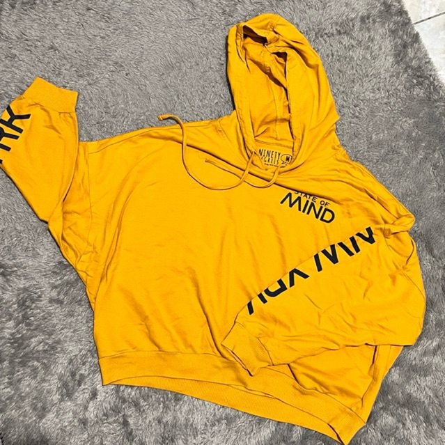 Preloved Hoodie Crop Ninety Degrees