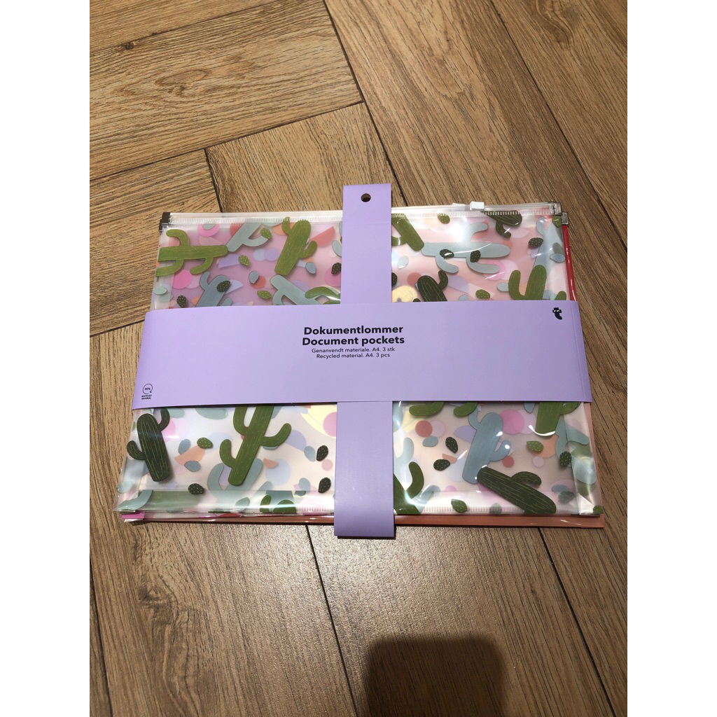 

[JASTIP FLYING TIGER] Tempat Penyimpanan File Organizer Document Pockets A4