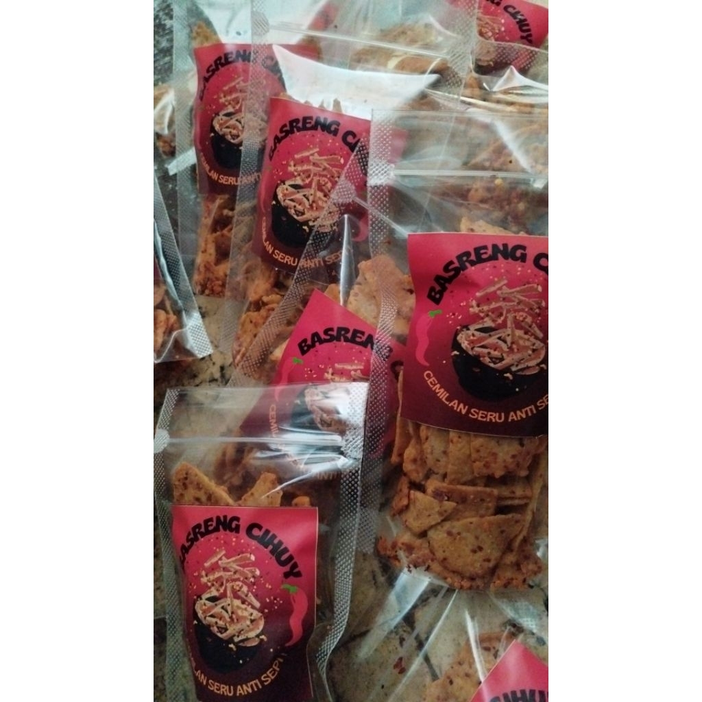 

Basreng keripik basreng pedas asin gurih 50gr