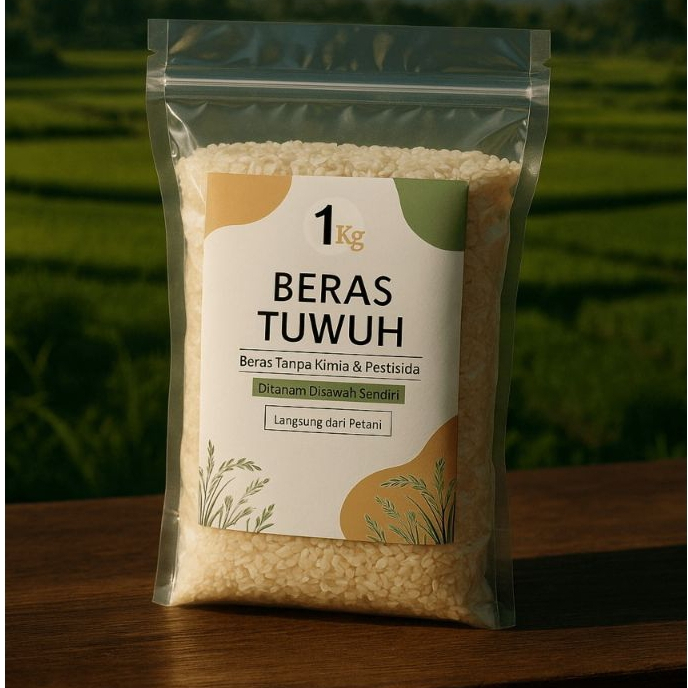 

Beras Mentik Susu Sehat – Tanpa Pestisida & Pupuk Kimia – Pulen Wangi | MPASI & Diet 500gr