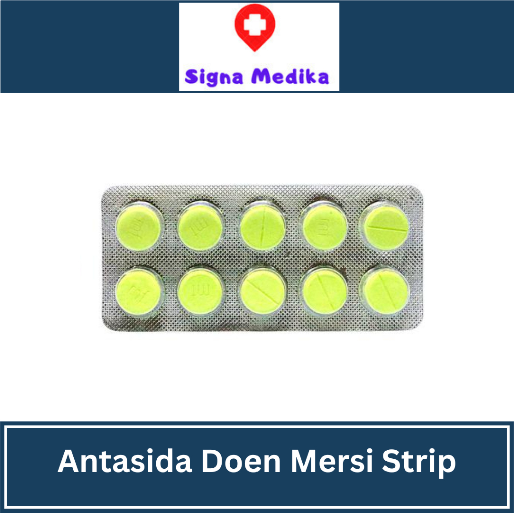 Antasida Doen Strip Isi 10 Tablet - Obat Maag
