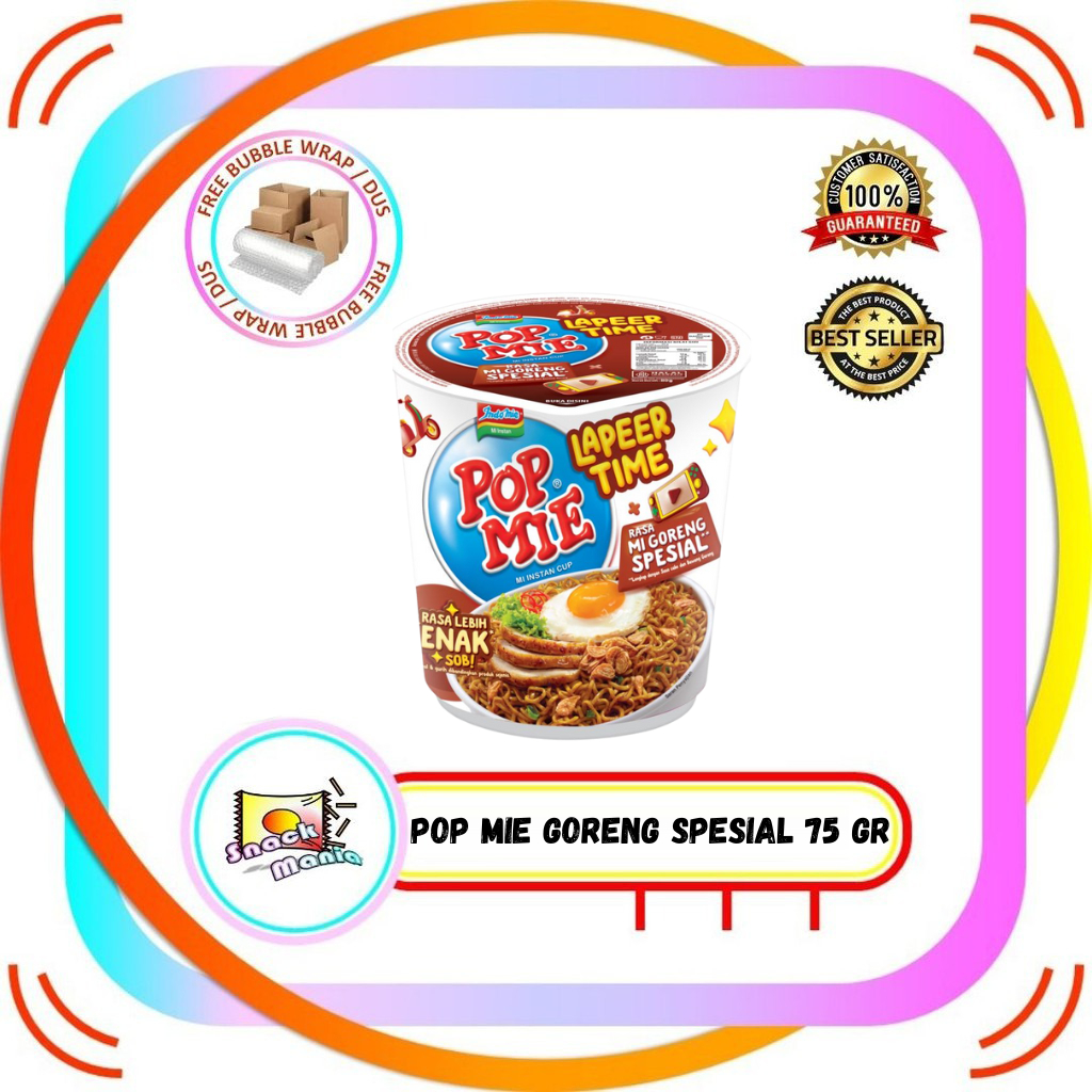 

Pop Mie Mi Goreng Spesial 80 gr Cup