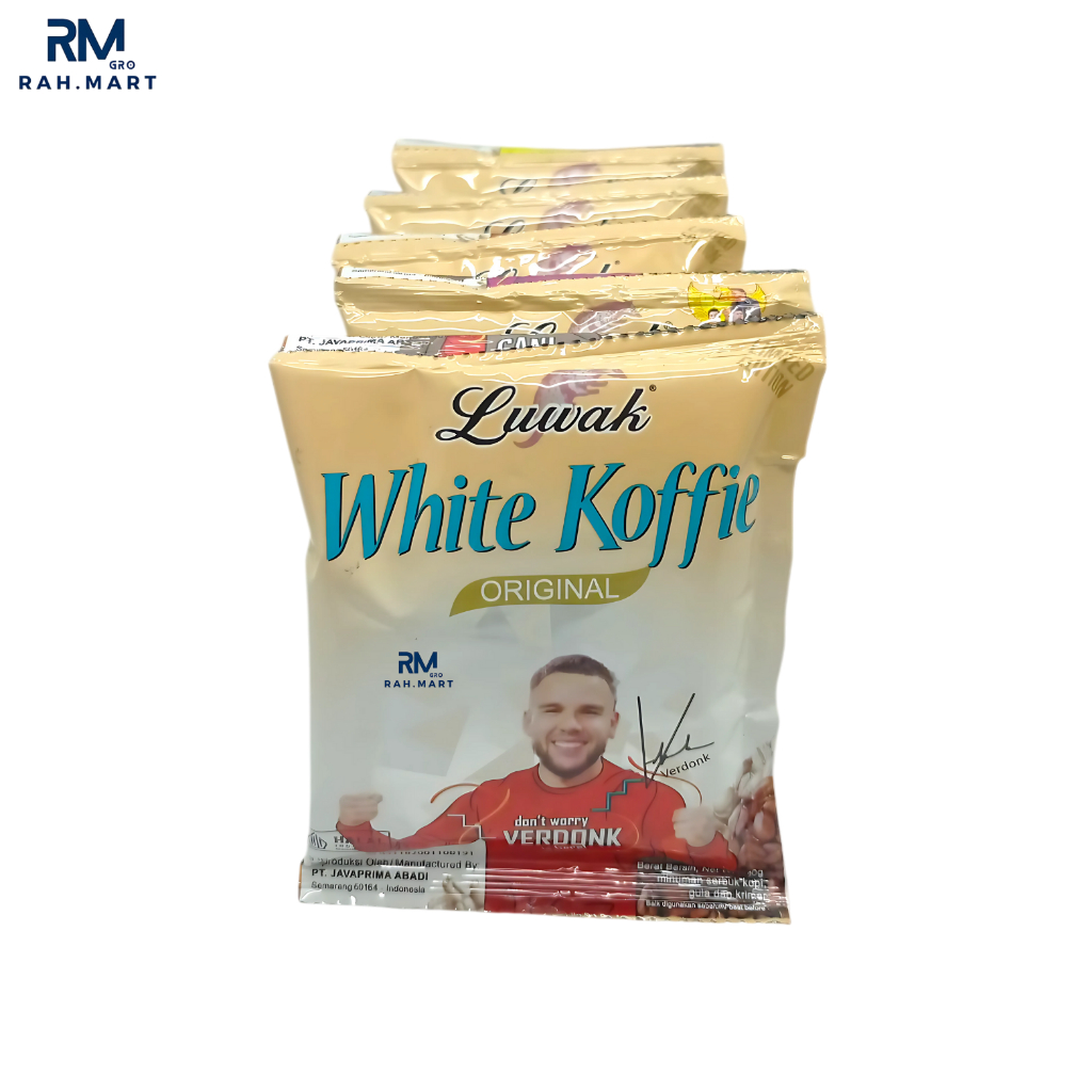 

Luwak White Coffee Original Kopi Instan Sachet 20gr (Isi:10)