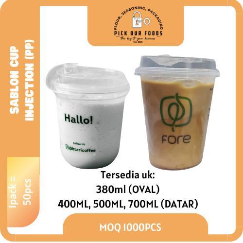 Sablon Gelas Thinwall Cup Injection 380ml | 400ml 500ml 700ml Cup PP injection | Gelas plastik Thinw