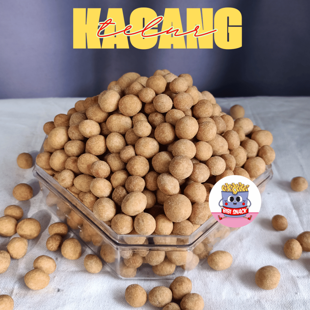

Bibi Snack - Kacang telur manis kiloan 1 kg