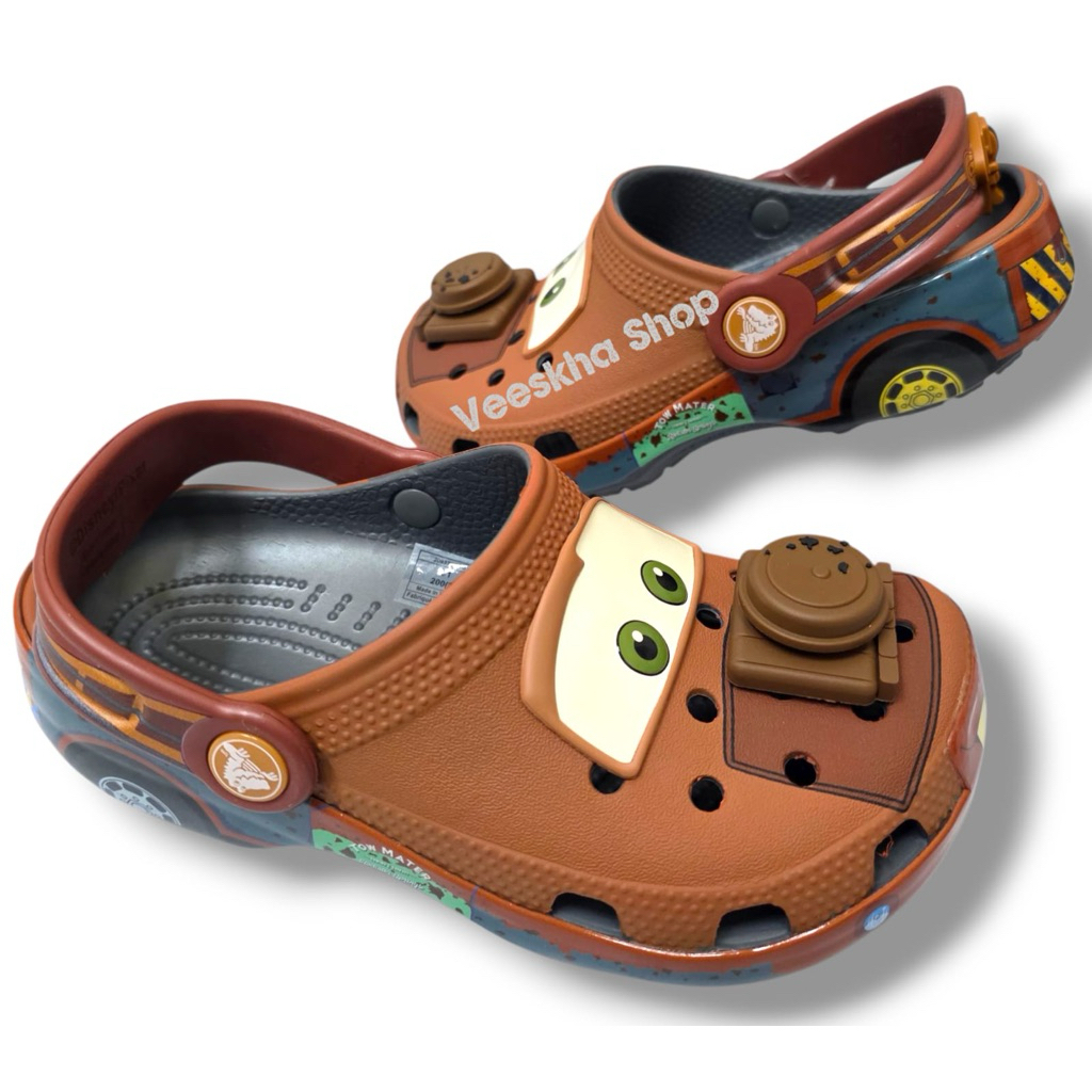 SANDAL CARS TOW MATER KIDS & DEWASA/CARS TOW MATER/SANDAL ANAK/SANDAL PRIA (CROCS CARS TOW MATER)