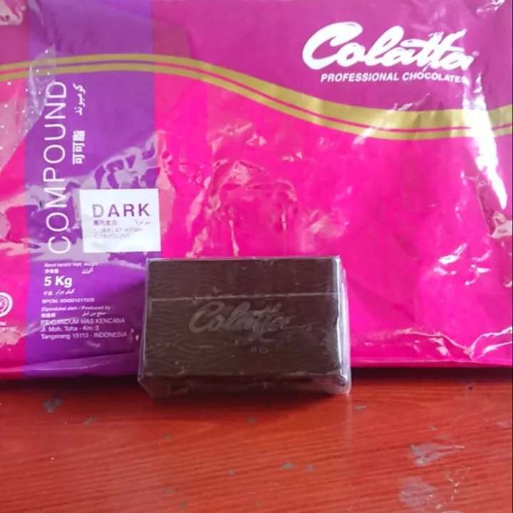 

QH Cokelat Blok - Dark Chocolate Compound Colatta 500gr