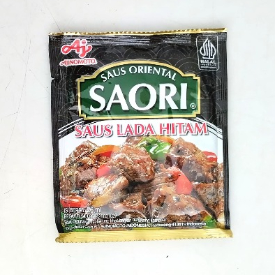 

Saus Lada Hitam Saori 26ml Saus Oriental Saori Lada Hitam