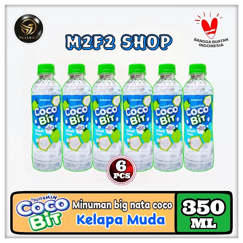 

Fruitamin Minuman Cocobit Splash Coco | Kelapa Muda Botol Pet - 350 ml (Kemasan 6 Pcs)