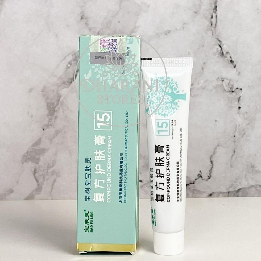 Bao Fu Ling Compound Derma Cream Krim Untuk Masalah Kulit