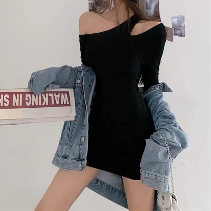 YSHOW Women's Sexy Tall Cut Out Dress 1588 (S-XL)