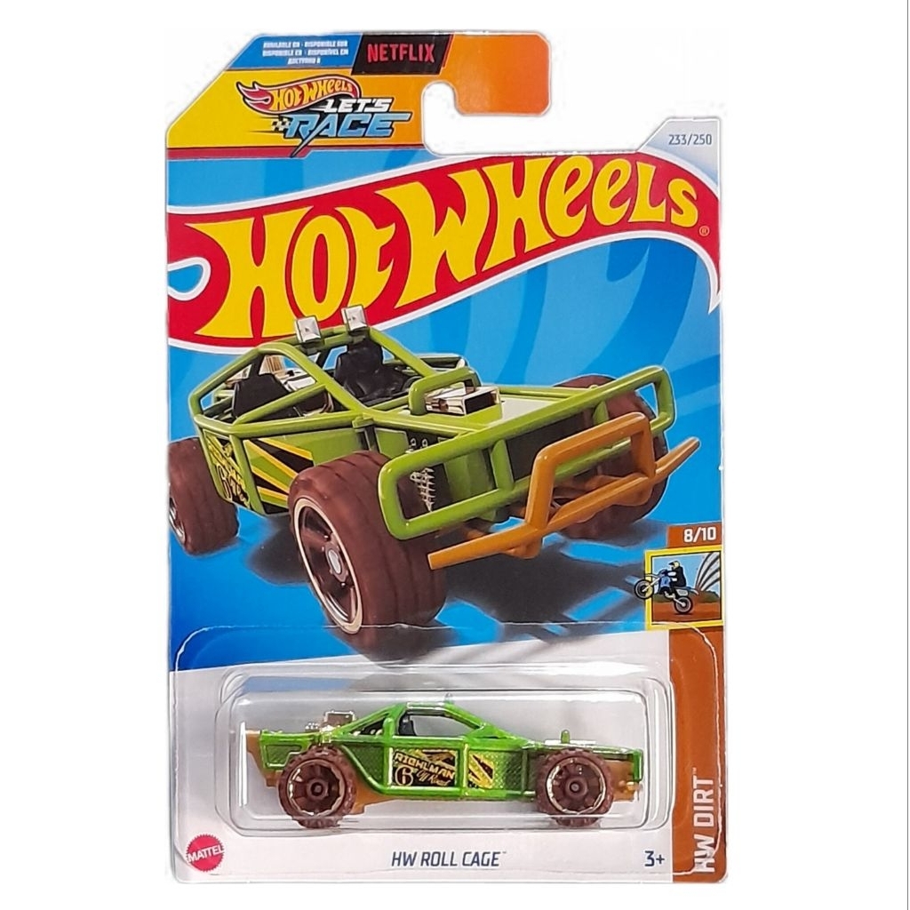 HOT WHEELS FANTASY HW ROLL CAGE | HOTWHEELS ORIGINAL HW ROLL CAGE | MOBIL DIECAST