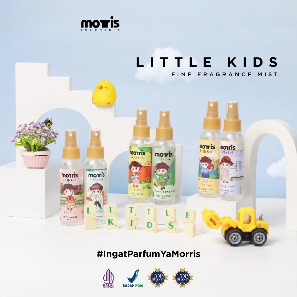 Morris Parfum Little Boy - Morris Parfum Little Girl / Parfum Anak Morris 100 ml