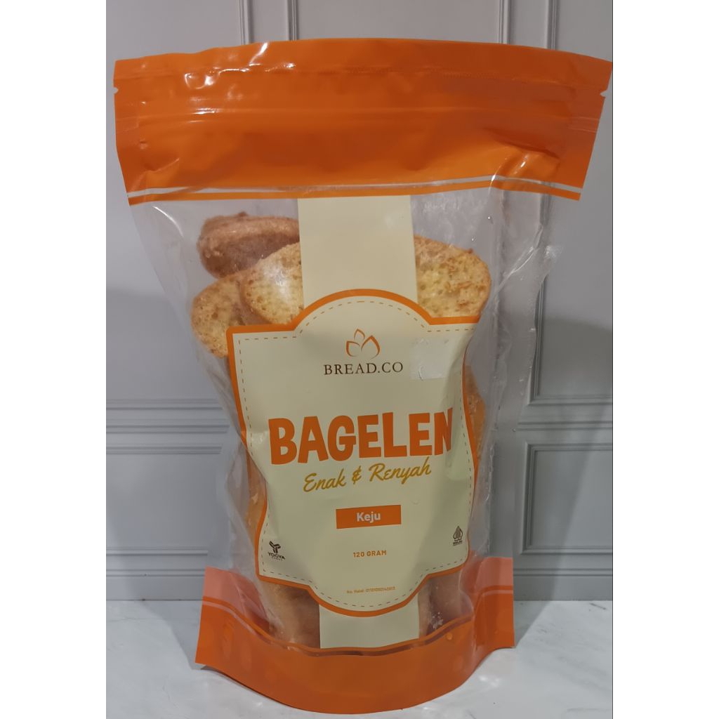 

Bagelen Bread.Co Enak Renyah Gurih Kering 120gram.