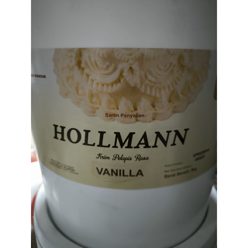 

Hollman butter cream vanila 500gr plastikan