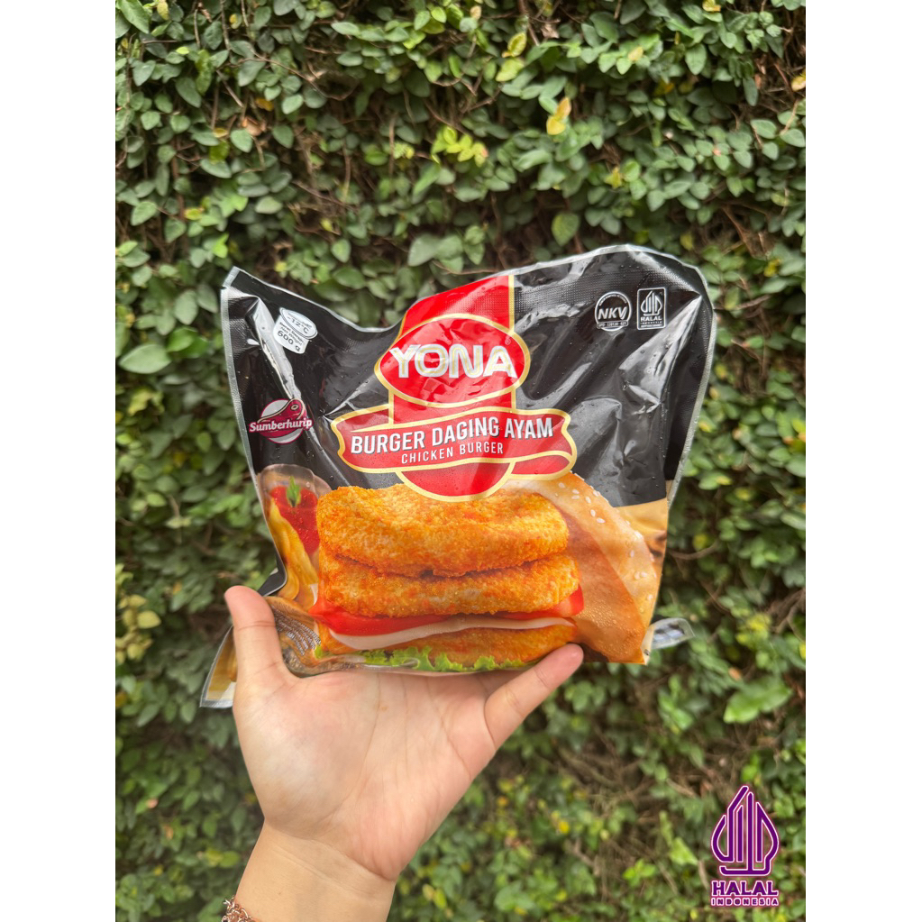 

YONA BURGER DAGING AYAM / CHICKEN BURGER 500gr