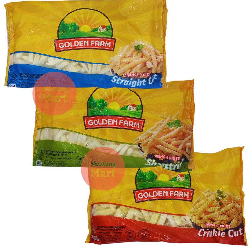 

Golden Farm Kentang Goreng 1KG French Fries All Varian