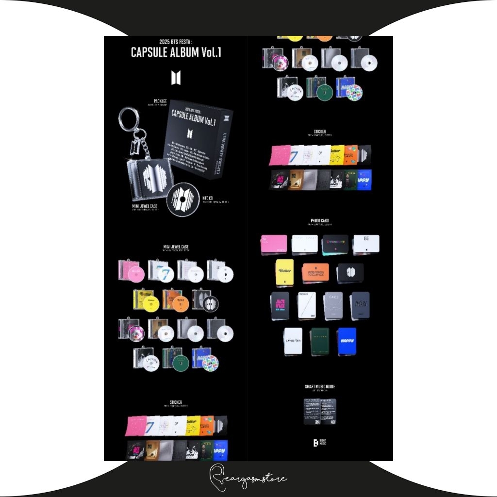 BTS - 2025 BTS FESTA : CAPSULE ALBUM VOL.1