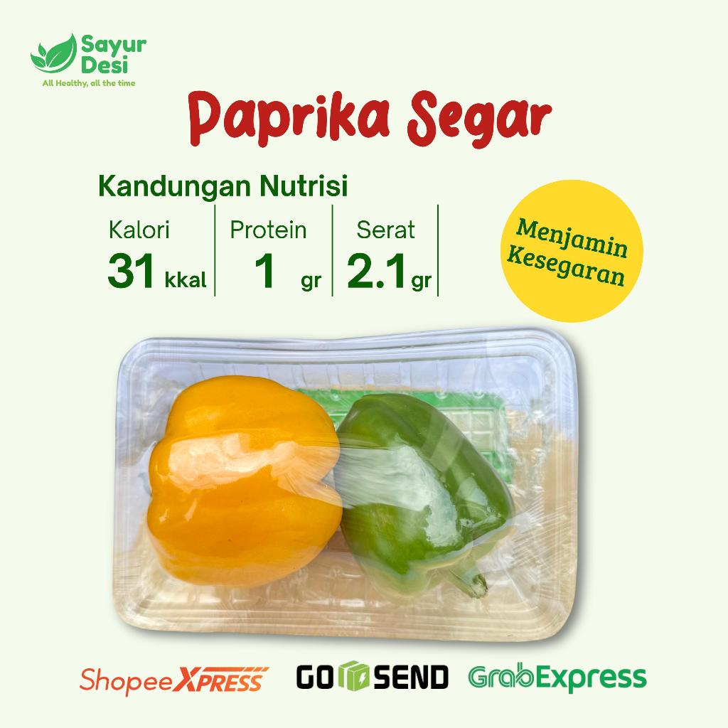 

Paprika Mix 100 Gram Sayur Desi