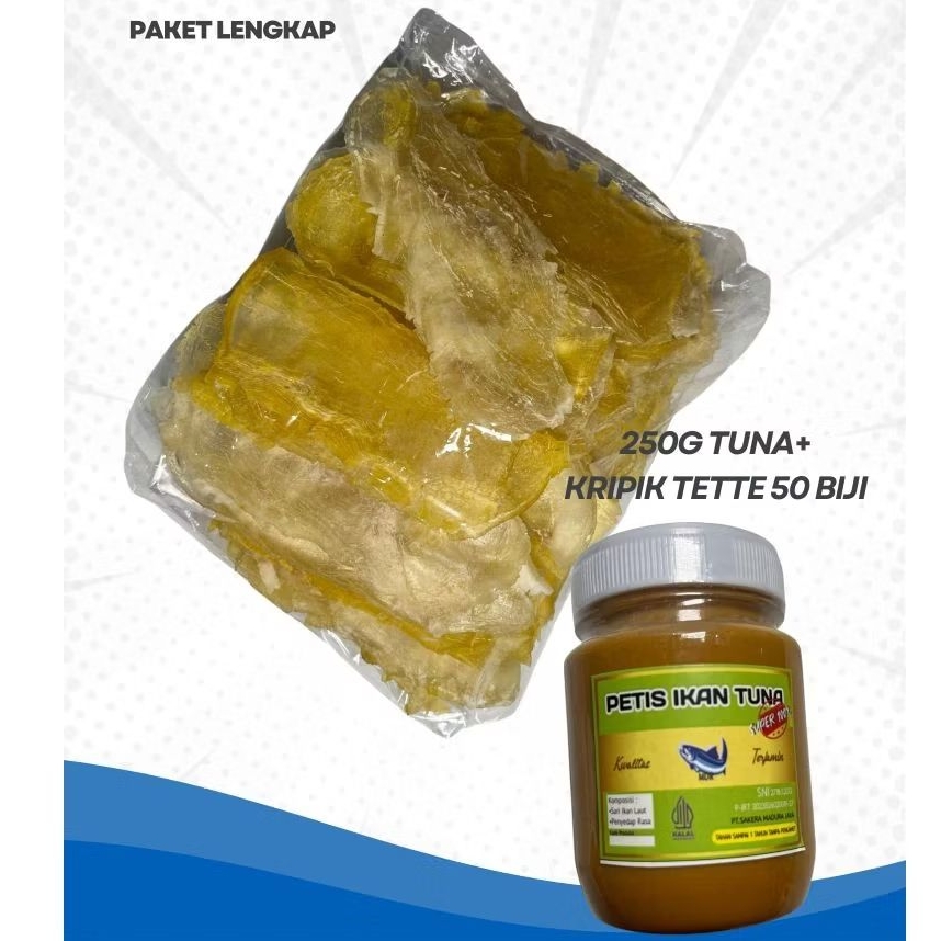 

Sakera PAKET HEMAT 250G TUNA+KERIPIK 50 BIJI