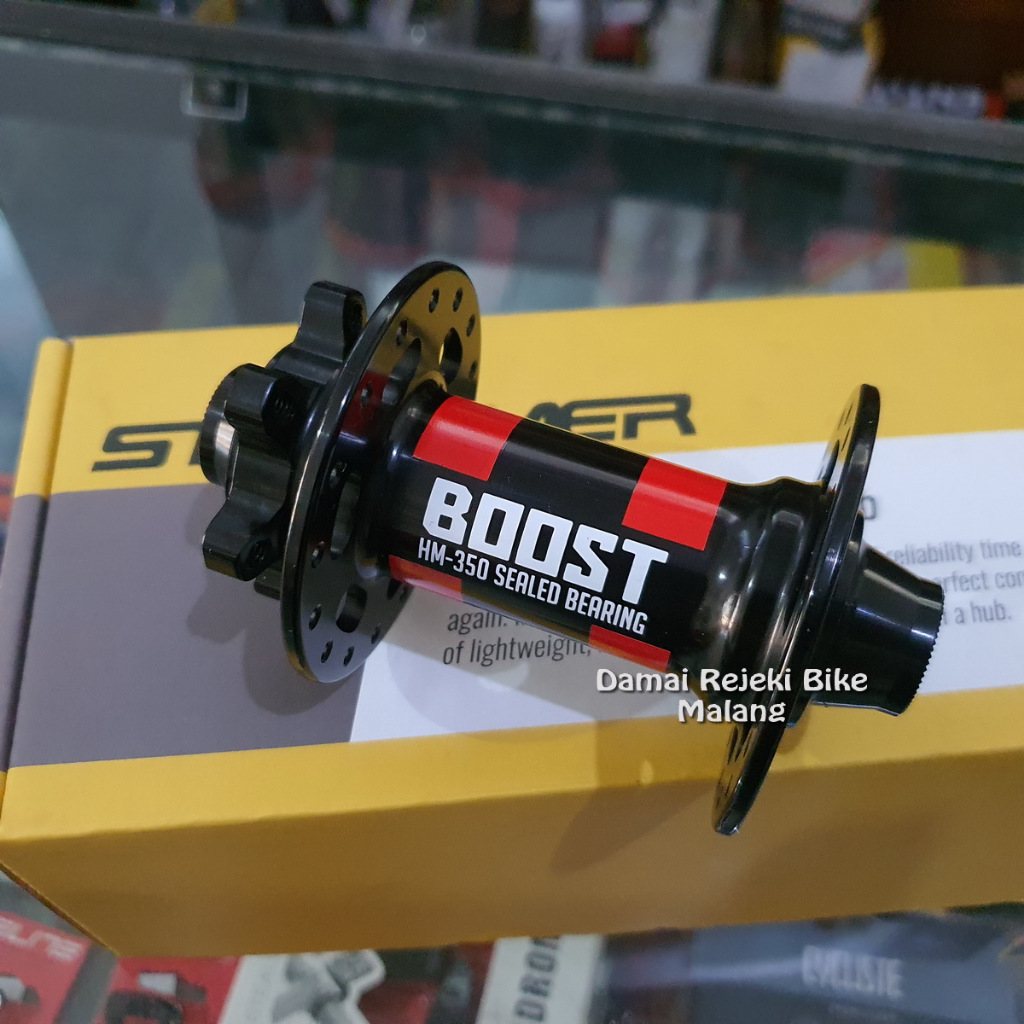 Front Hub Only Strummer HM-350 Thru Axle Boost 32H - Hub Depan TA Boost