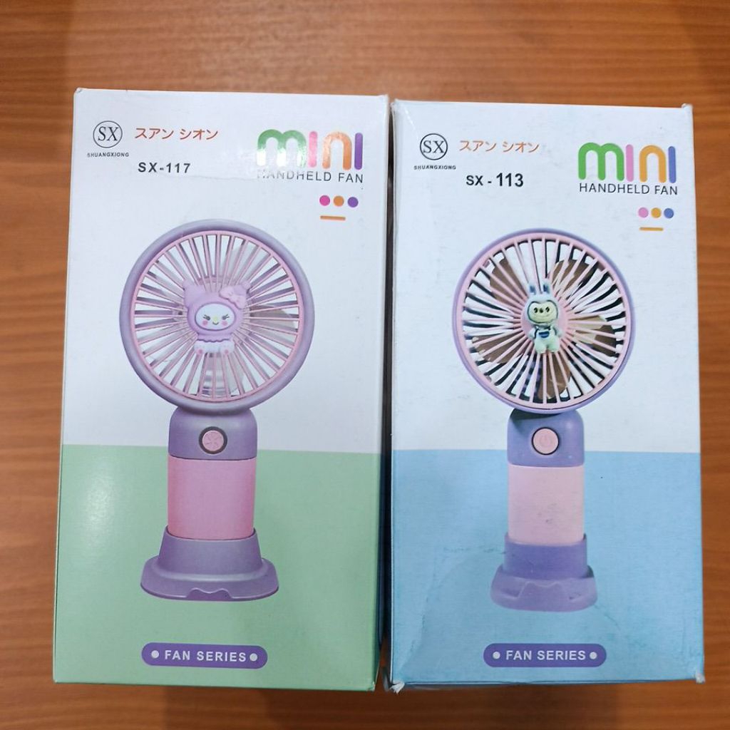 Kipas tangan kipas mini lucu cas