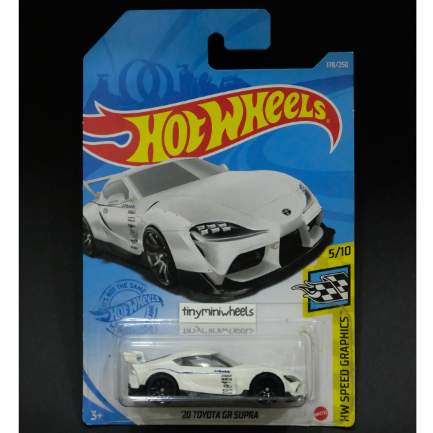 Hot Wheels 2000 Toyota GR Supra Putih HW Speed Graphics