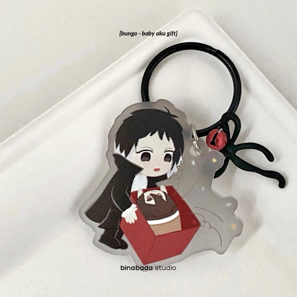 [BINABADA] Bungo Stray Dogs - Baby Akutagawa Gift Keyring