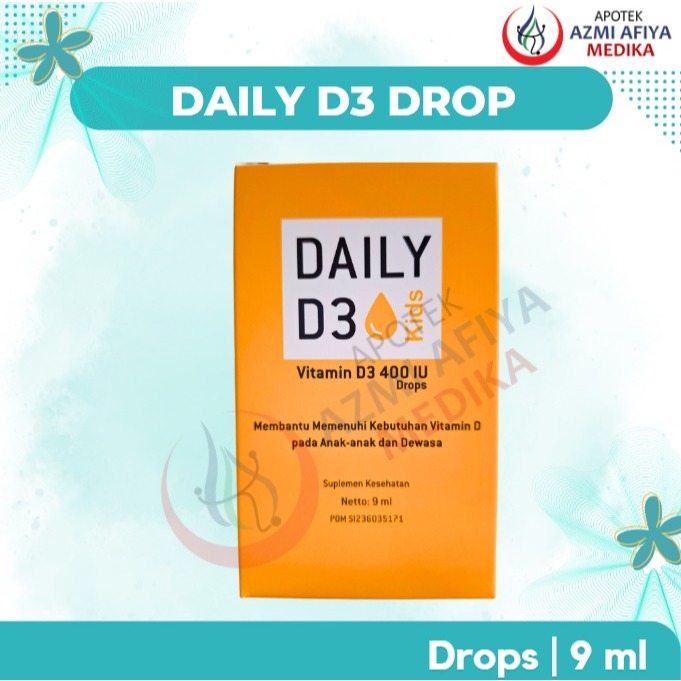 Daily d3 Kids Drop - Vitamin D Tetes