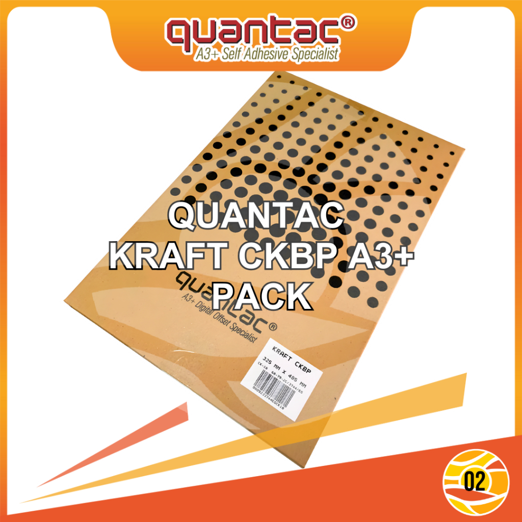 

Quantac Kraft CKBP Sticker Paper A3+ Stiker Label Coklat Vintage Digital Print - INSTANT/SAMEDAY