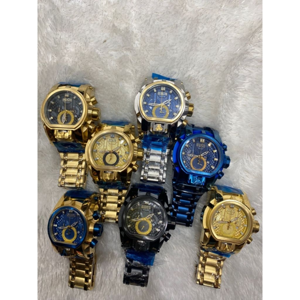 Jam Tangan Pria Fashion Invicta bolt Zeus premium