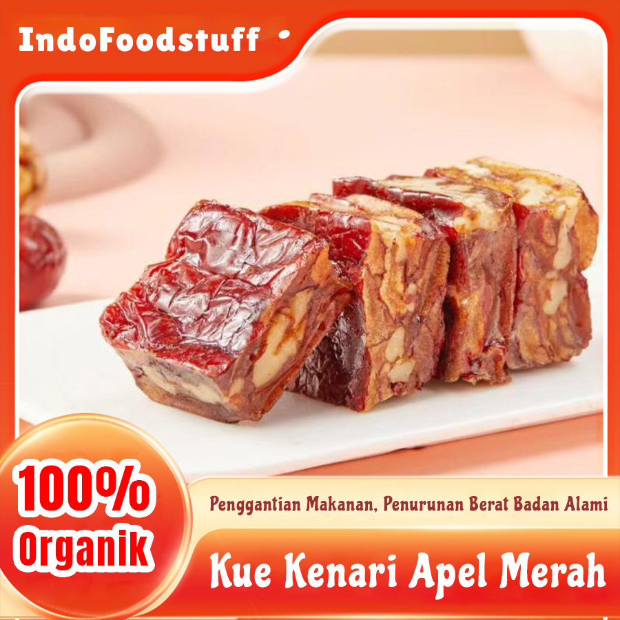 

Kue Kenari Apel Merah IndoFoodstuff Tas 300G - Pengganti Makanan, Pendukung Penurunan Berat Badan