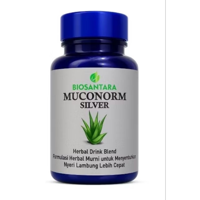 

BIOSANTARA MUCONORM SILVER serbuk herbal 100gr | magh ,GERD, nyeri lambung,asam lambung naik