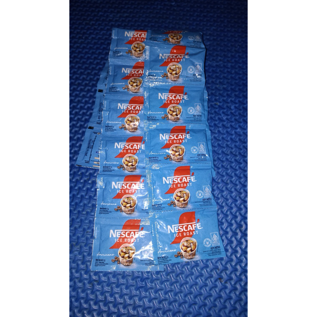 

Nestle Nescafe Ice Roast Americano Kopi Hitam Instant 2gr