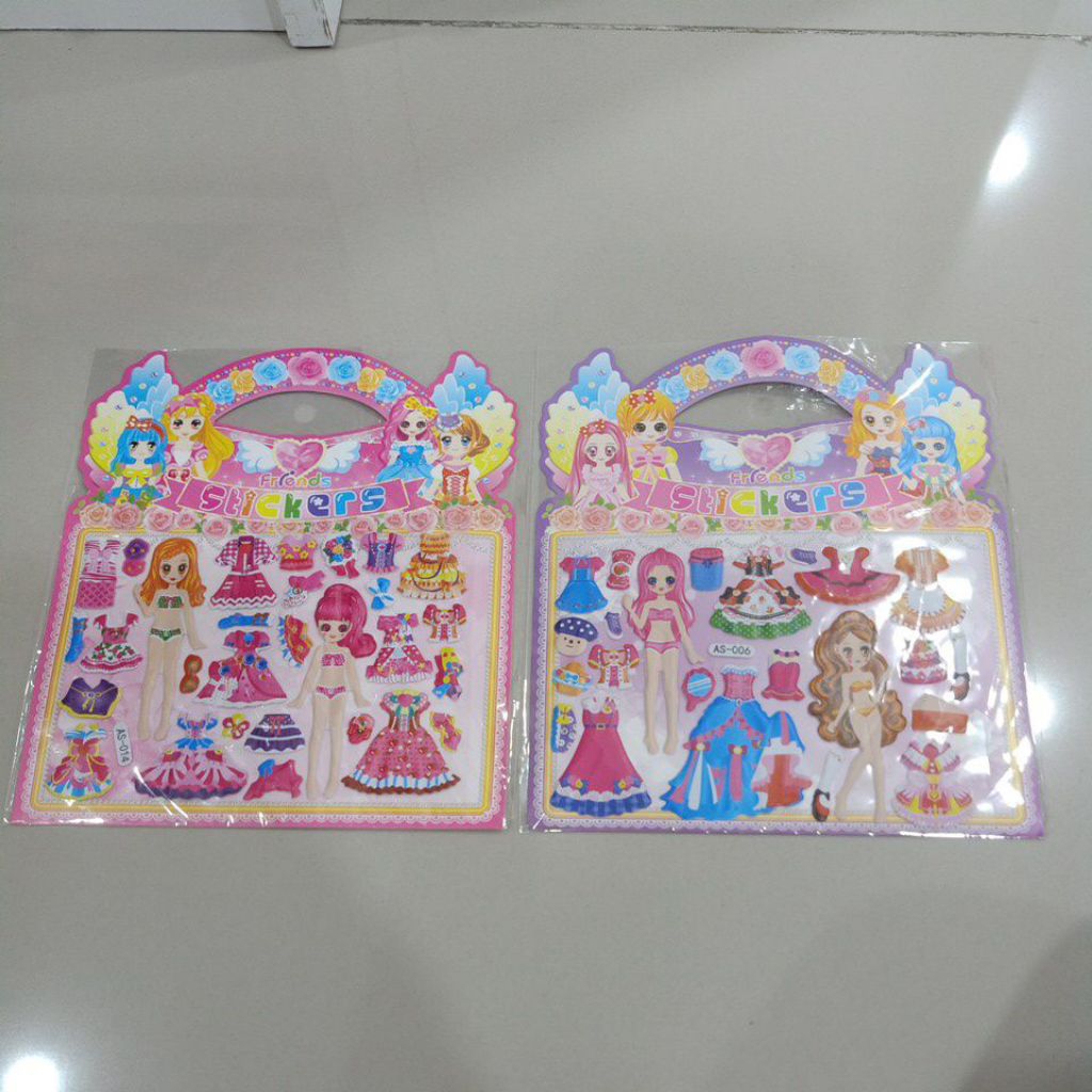 

Mainan Anak Stiker Friends Motif Perempuan Lucu