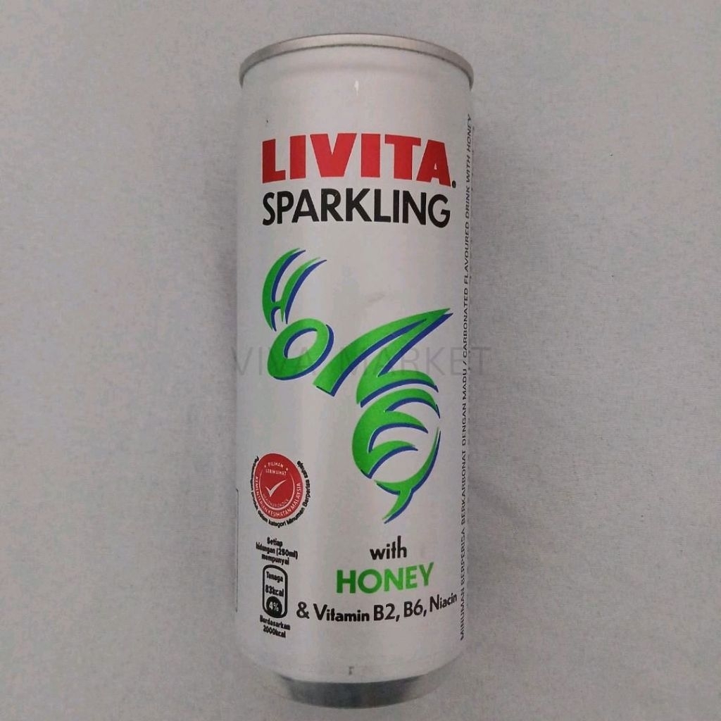 

Livita Sparkling 250ml with Honey Vit B2, B6, Niacin