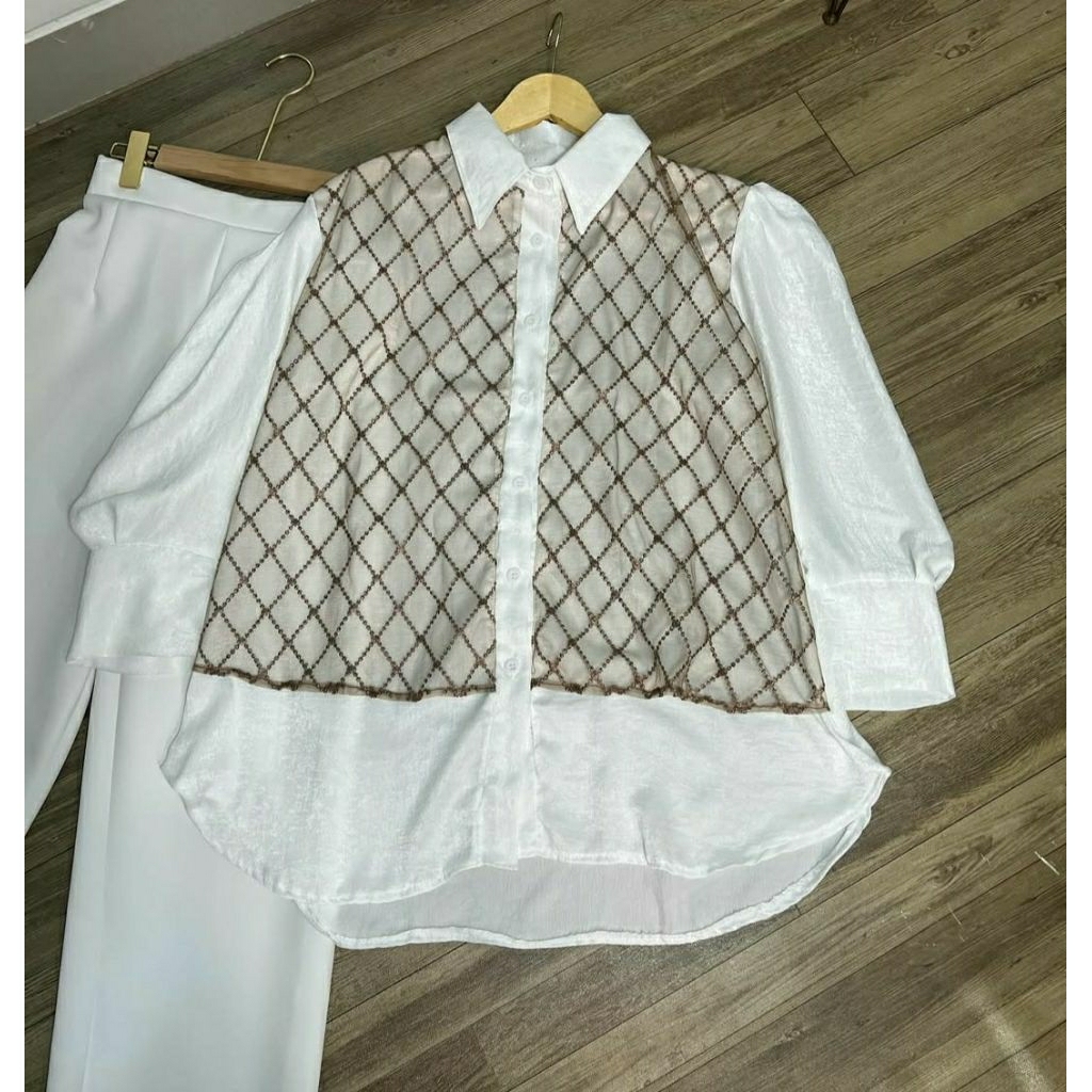 

baju emerald choco one set