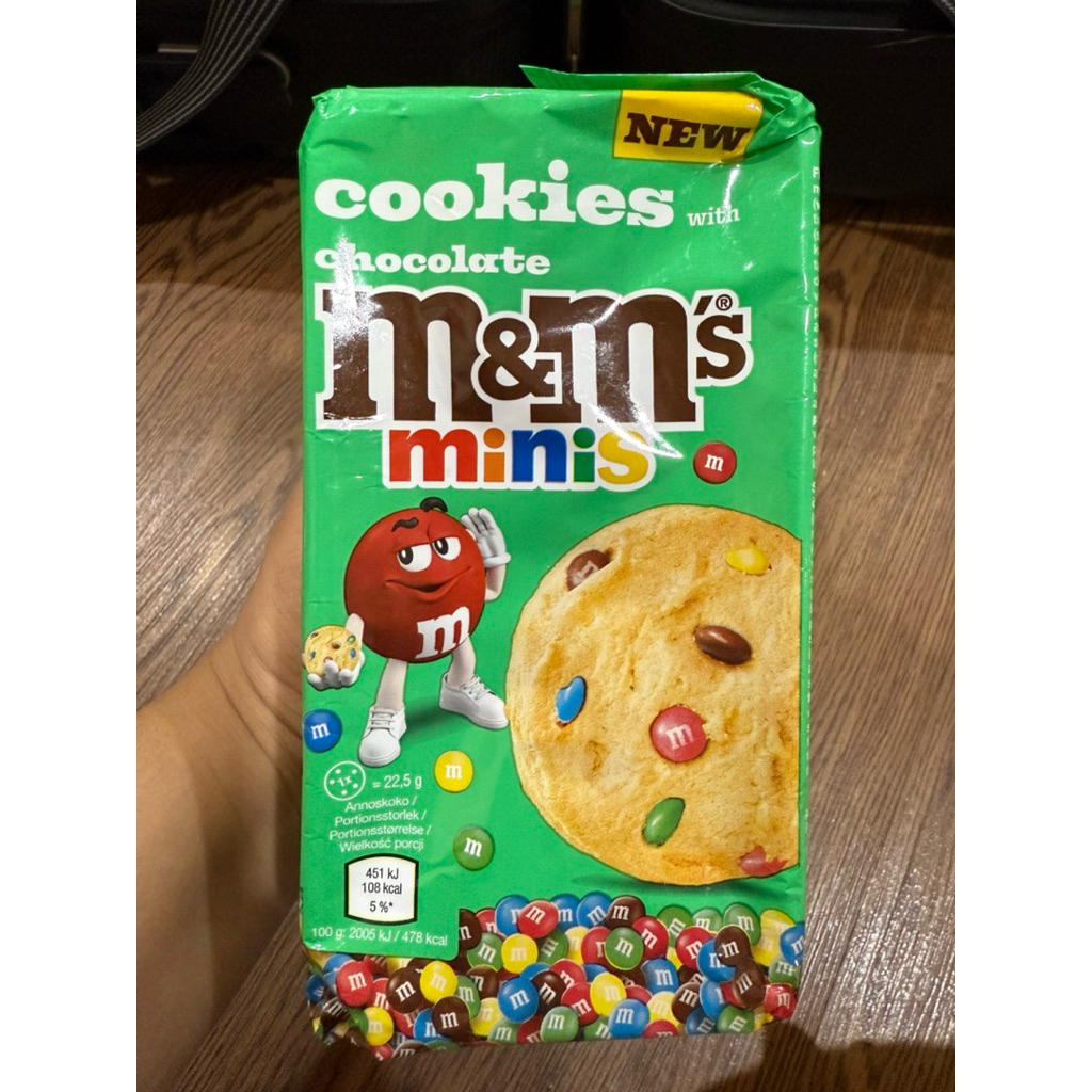 

cookies with Chocolate M&M's Minis Original Singapore