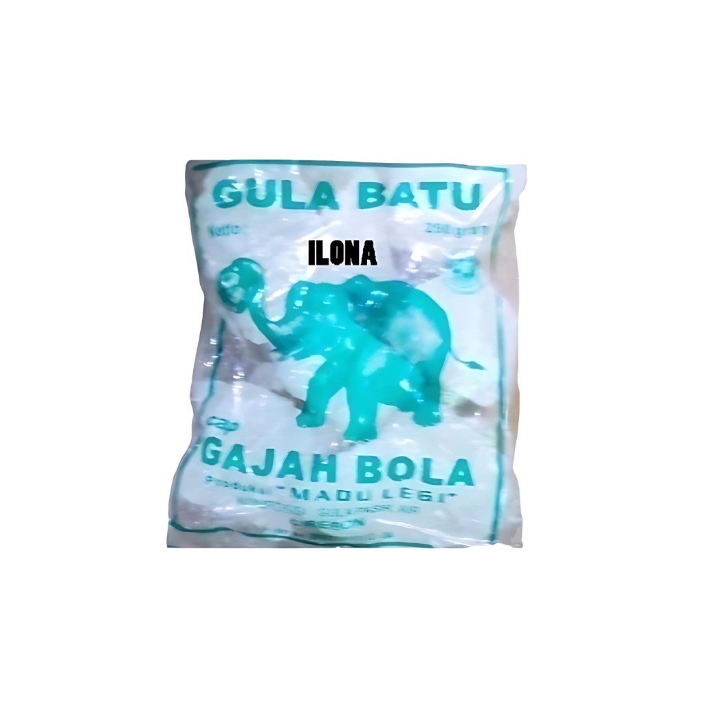 

GULA BATU CAP GAJAH BOLA 250GR / GULA BATU KRISTAL CAP GAJAH BOLA 250 GR