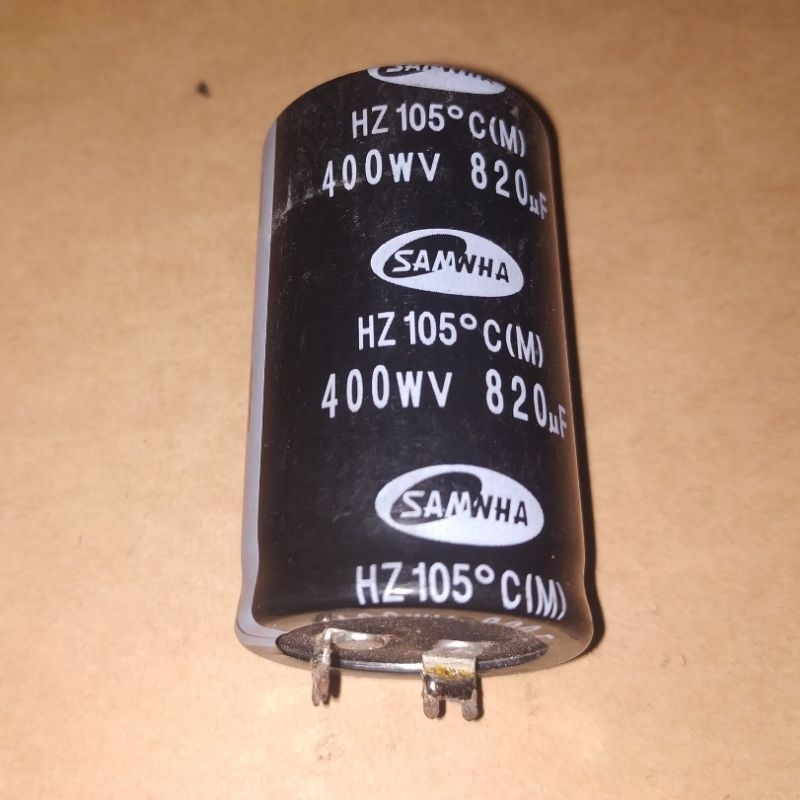 C ELKO ELCO 820UF 400V 820MFD 400WV 820MF 400VDC 820 UF 400 V MFD MF VDC WV