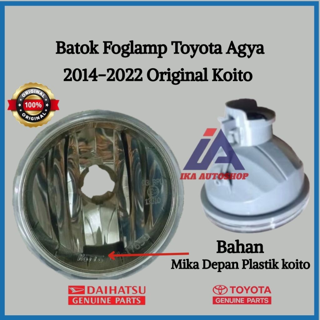 BATOK FOGLAMP LAMPU KABUT AGYA AYLA  2014 2015 2016 2017 2018