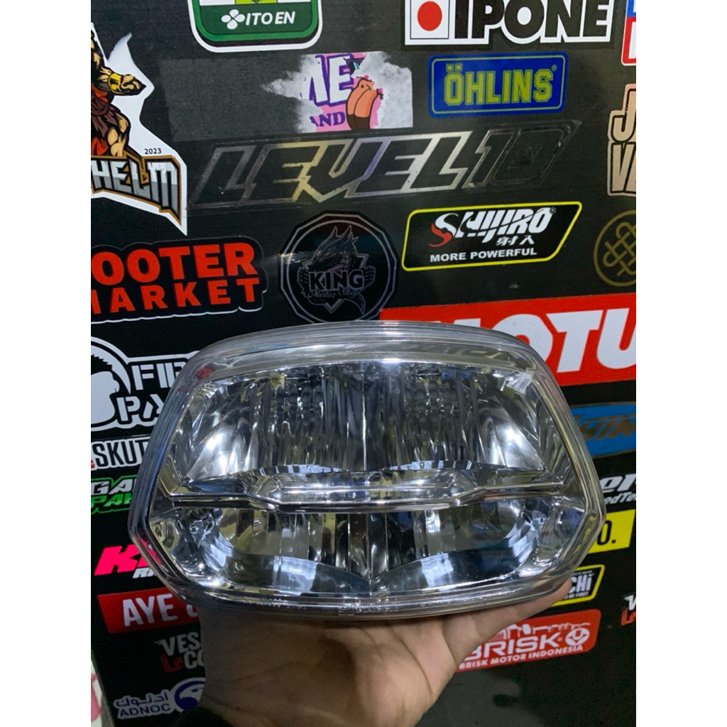 headlamp vespa sprint facelift