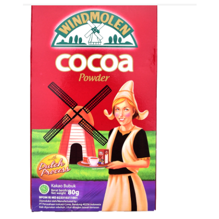 

Windmolen cocoa 80 gr gosend onlyy