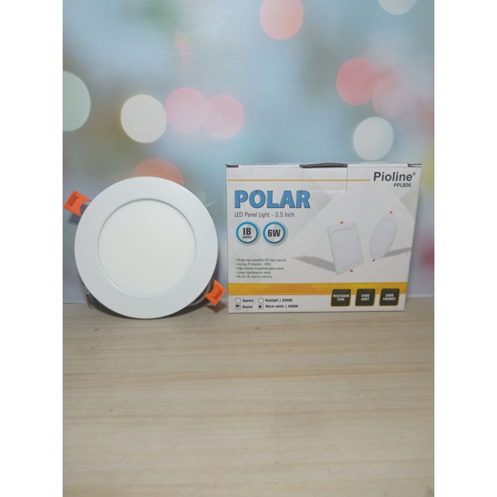 LED Panel Light Pioline Polar 6w Round