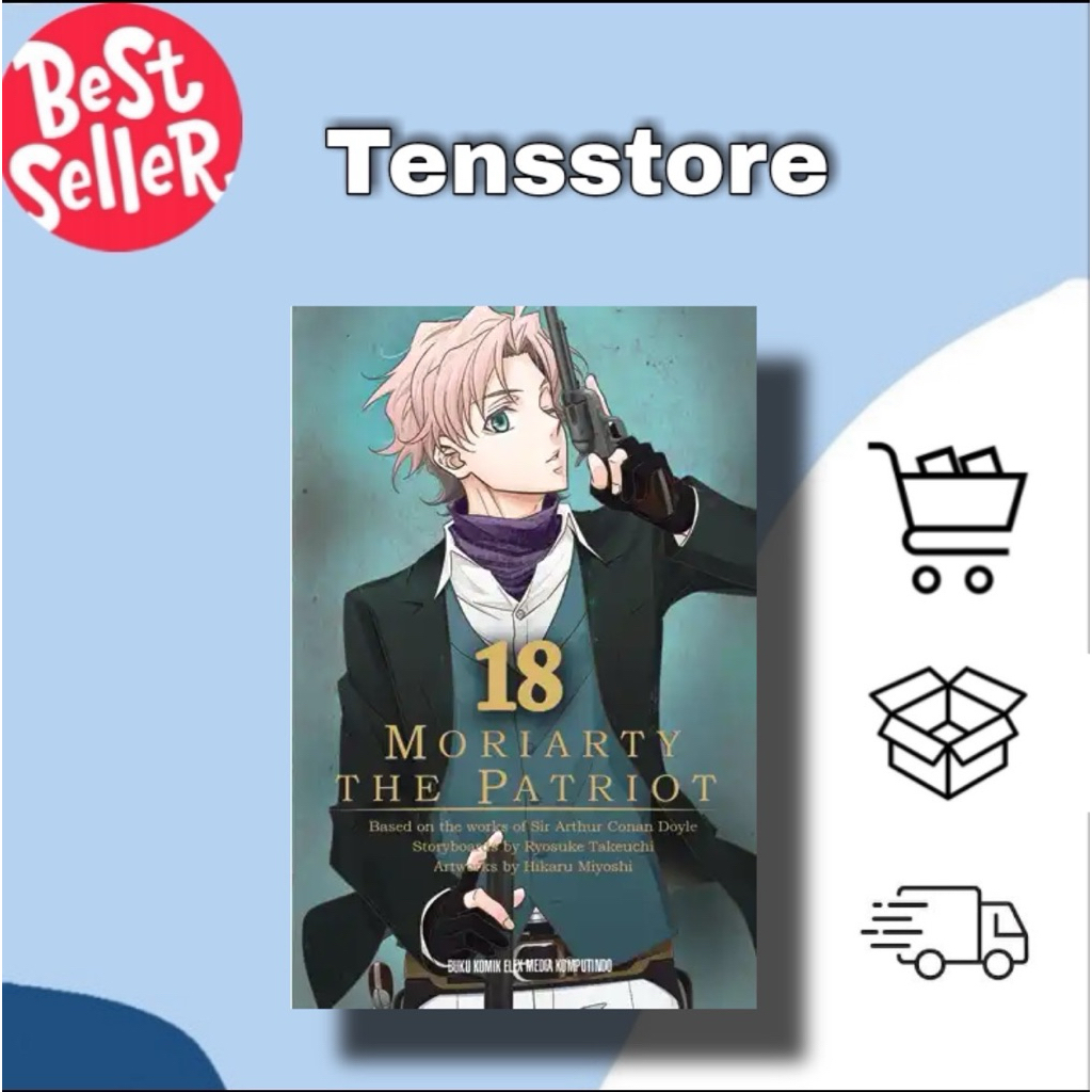Komik moriarty the patriot 18